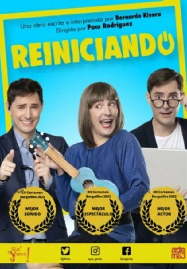 Cartel de Reiniciando