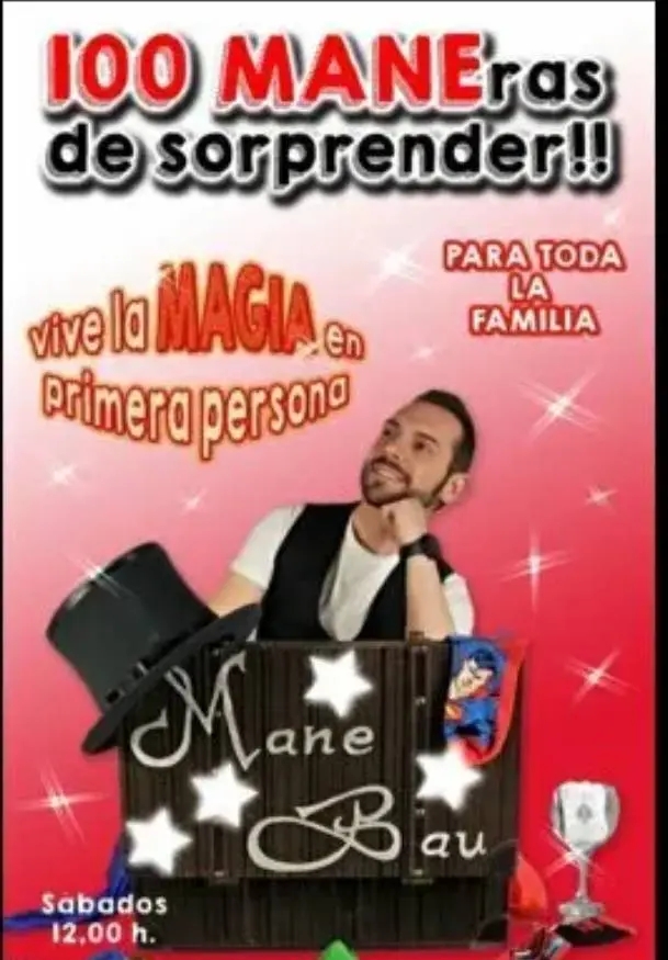 Cartel de 100 maneras de sorprender - Magia para toda la familia