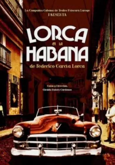 Cartel de Lorca en La Habana