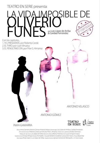 Cartel de La vida imposible de Oliverio Funes