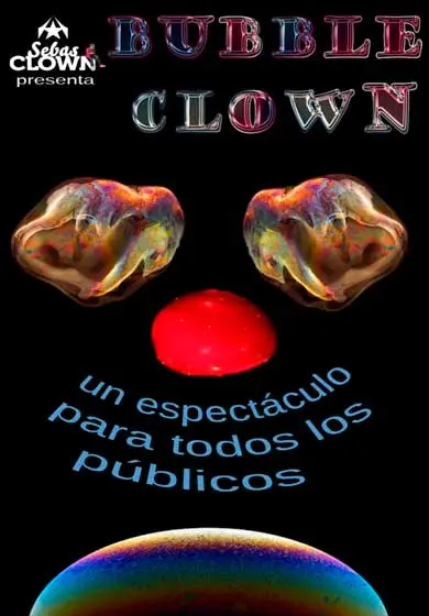 Cartel de Bubble clown