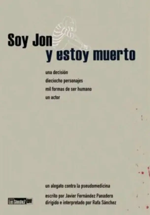 Cartel de Soy Jon y estoy muerto