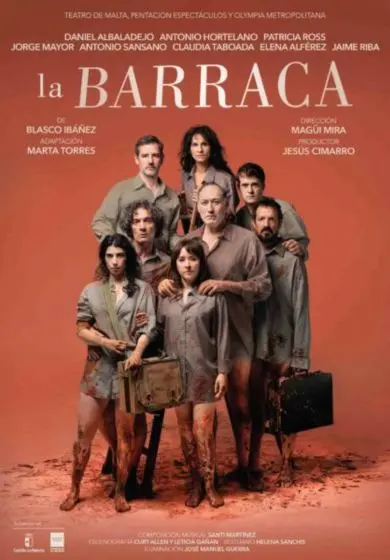 Cartel de La barraca