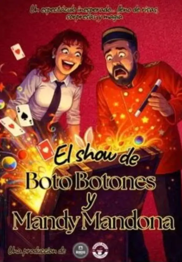 Cartel de El Show de Boto Botones y Mandy Mandona