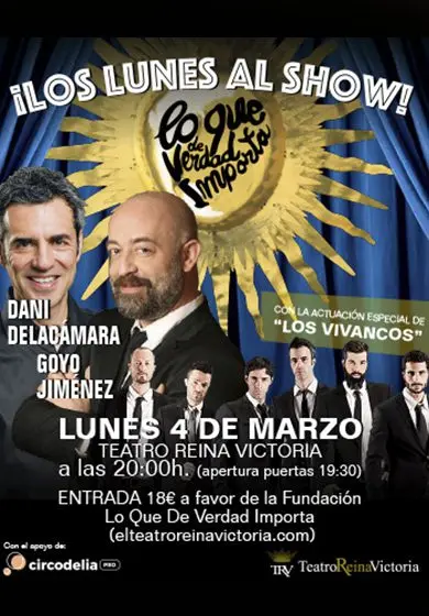 Cartel de Los lunes al Show