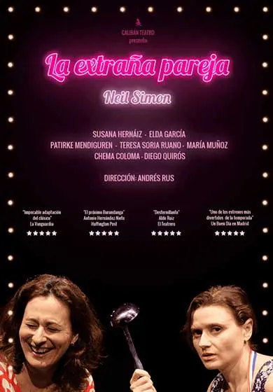 Cartel de La extraña pareja