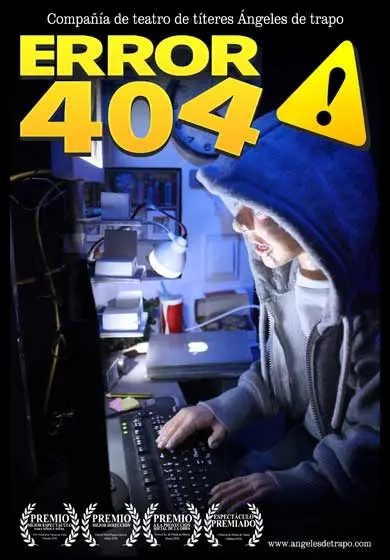 Cartel de Ángeles de trapo: Error 404