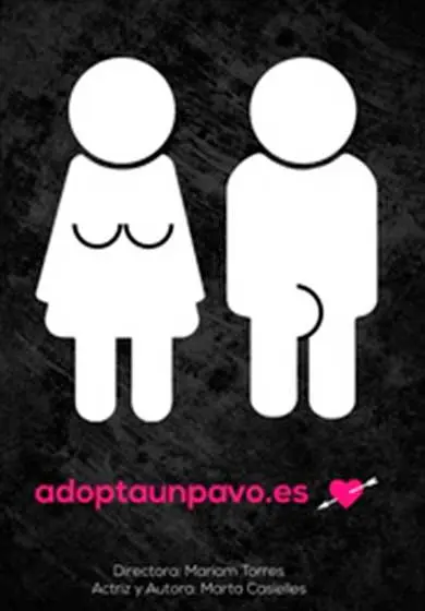 Cartel de Adoptaunpavo.es