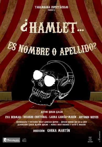 Cartel de ¿Hamlet…es nombre o apellido?