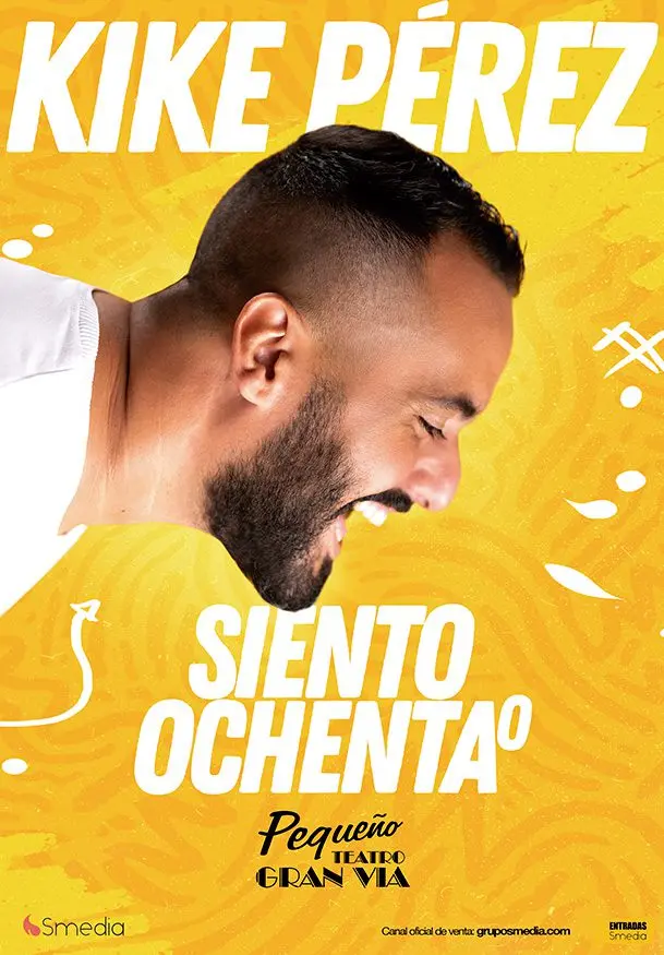 Cartel de Siento ochenta - Kike Pérez