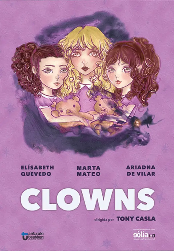 Cartel de Tony Casla; Clowns
