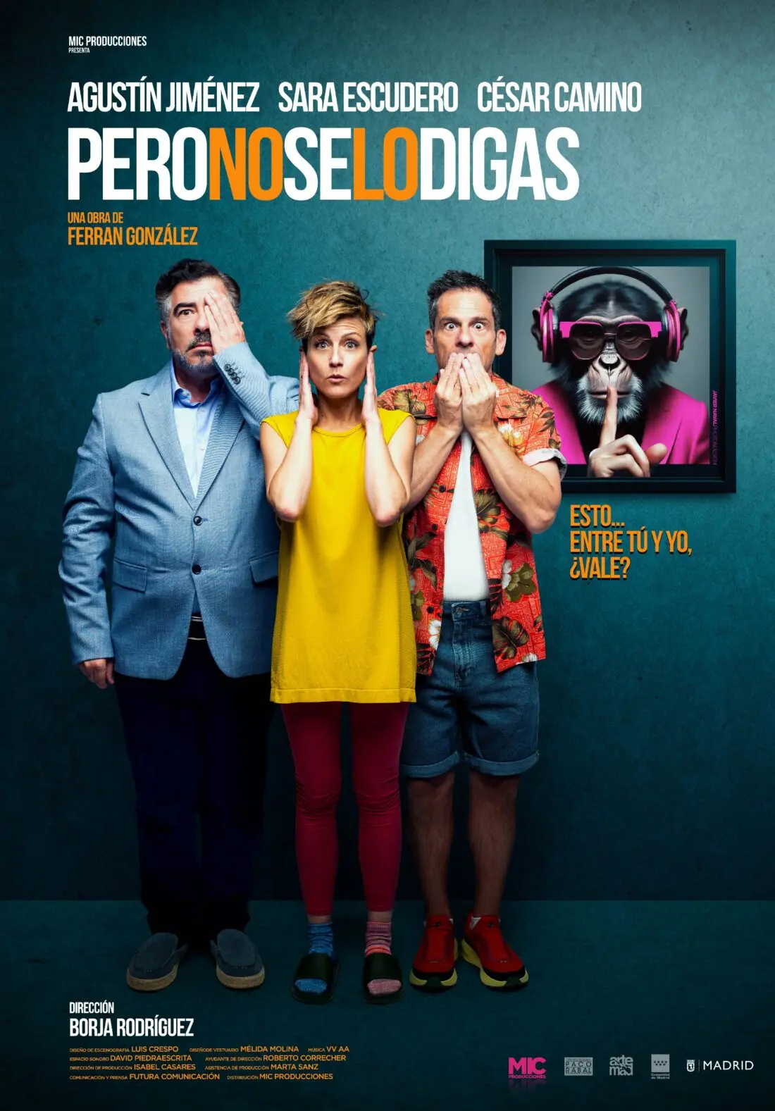 Cartel de Pero no se lo digas