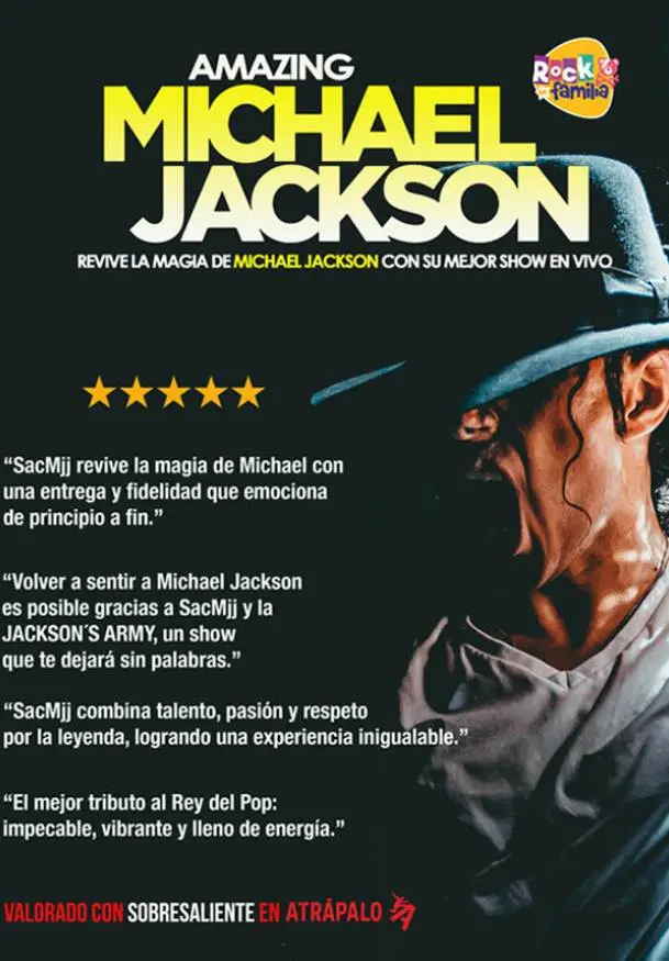 Cartel de Amazing Michael Jackson