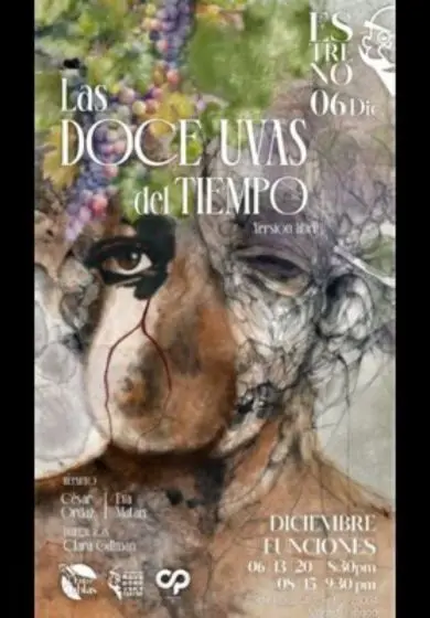Cartel de Las doce uvas del tiempo