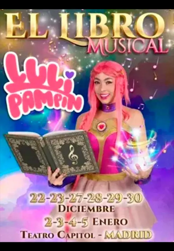 Cartel de Luli Pampin: El libro musical