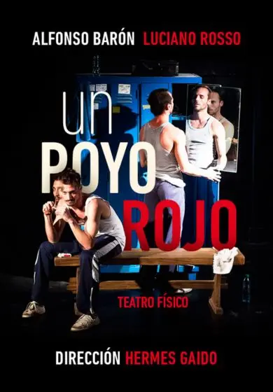 Cartel de Un poyo rojo