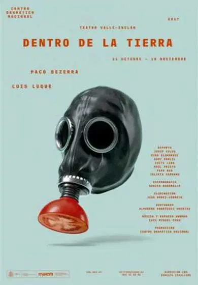 Cartel de Dentro de la tierra