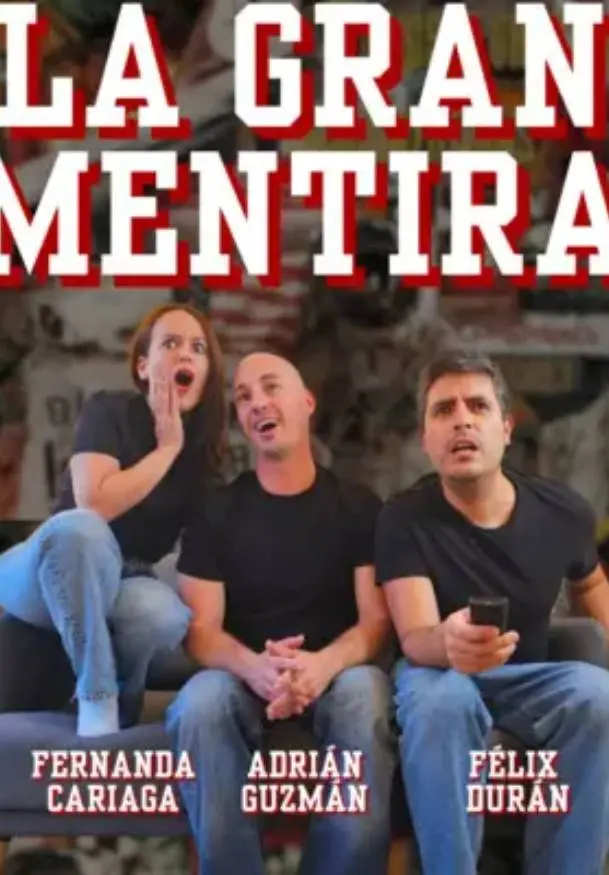 Cartel de La gran mentira