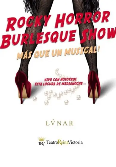 Cartel de Rocky Horror Burlesque Show