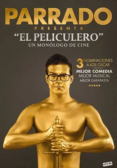 Cartel de Víctor Parrado: El peliculero