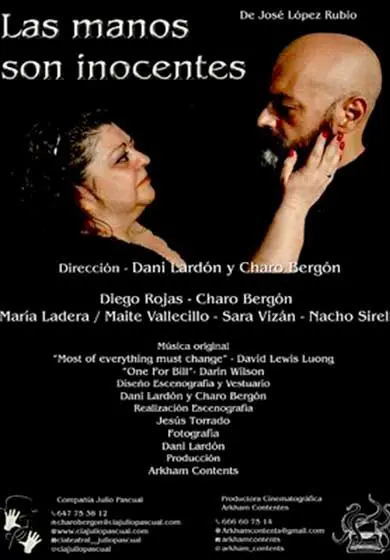 Cartel de Las Manos son Inocentes