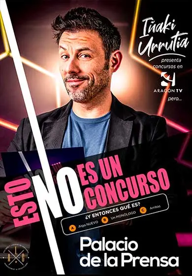Cartel de Iñaki Urrutia: Esto no es un concurso