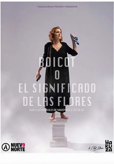 Cartel de Boicot o el significado de las flores