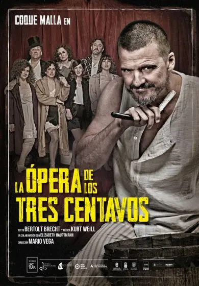 Cartel de La ópera de los tres centavos