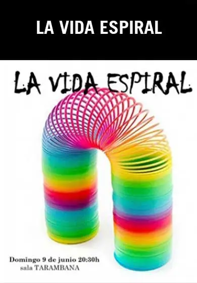 Cartel de La vida espiral