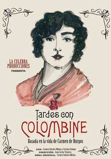 Cartel de Tardes con Colombine