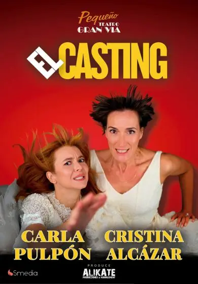 Cartel de El casting. Alikate producciones