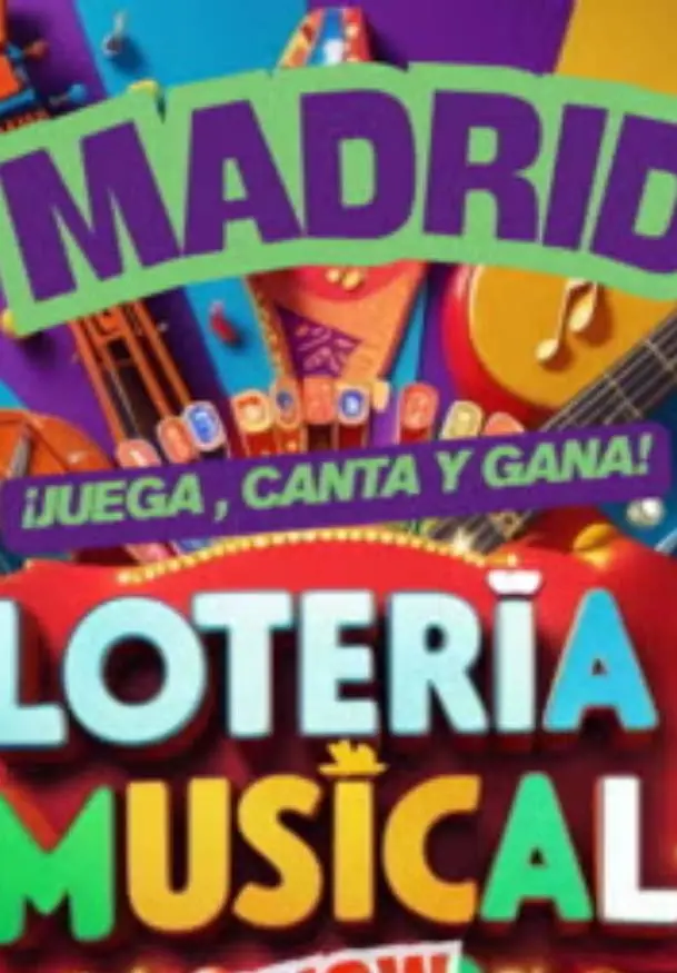Cartel de Lotería musical