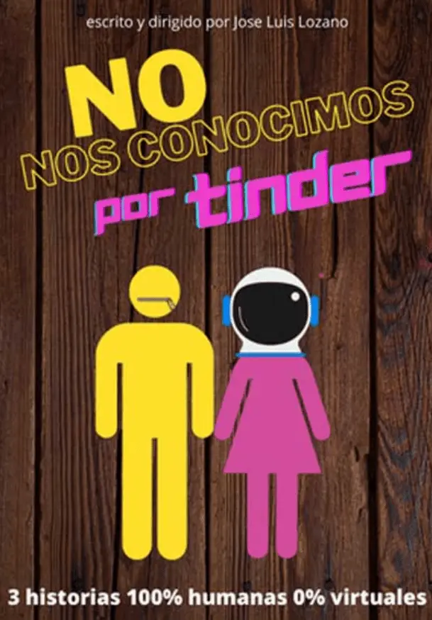 Cartel de No nos conocimos por Tinder