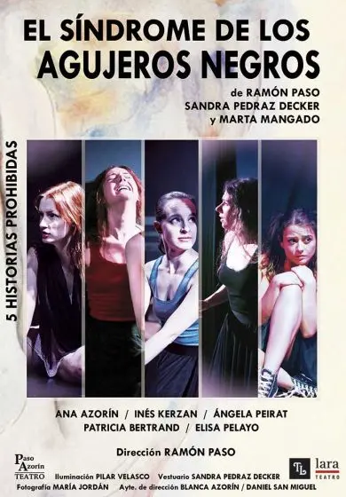 Cartel de El Síndrome de los agujeros negros