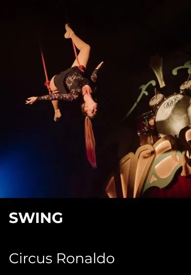 Cartel de Swing - Circus Ronaldo