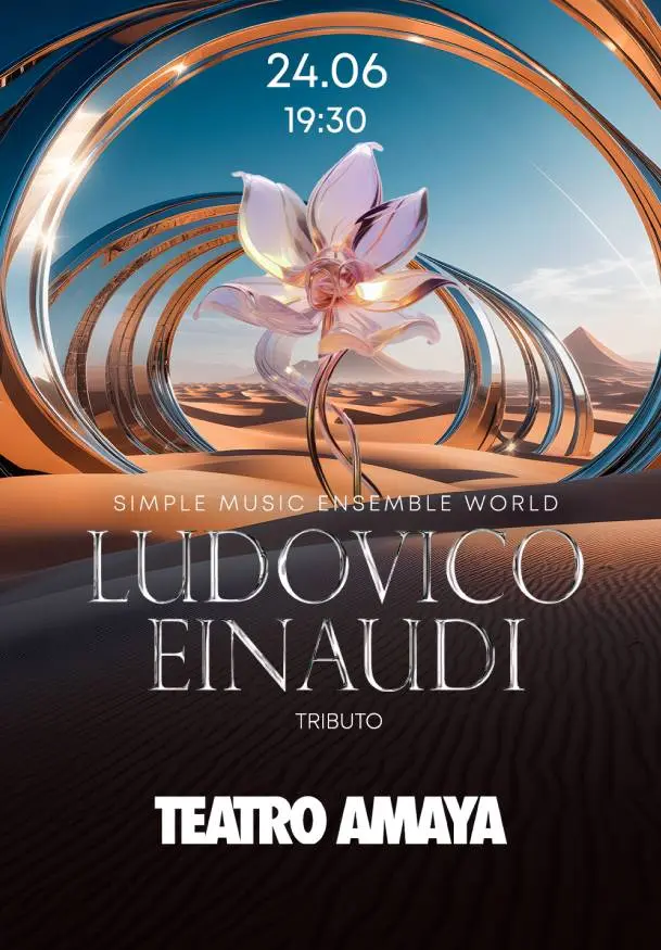 Cartel de Ludovico Einaudi. Tributo