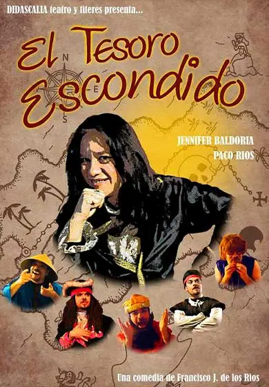 Cartel de El tesoro escondido