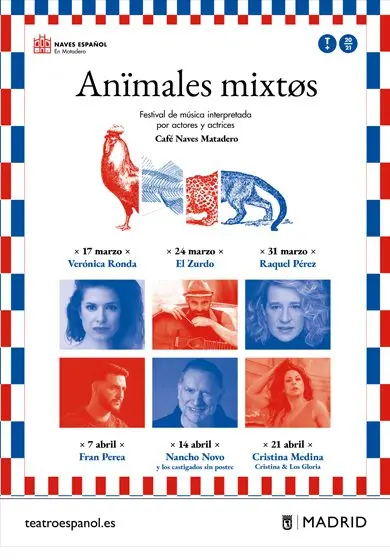 Cartel de Nancho Novo: ciclo Anïmales mixtos