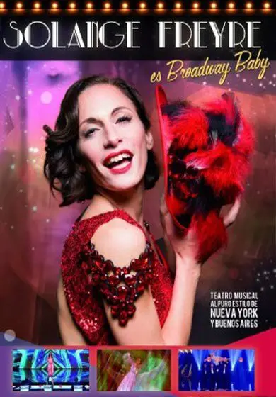 Cartel de Solange Freyre: Broadway Baby