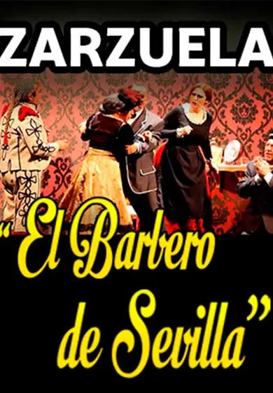 Cartel de El barbero de Sevilla