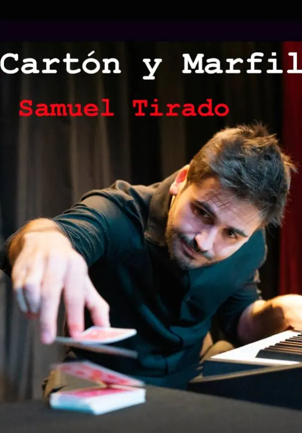 Cartel de Cartón y marfil