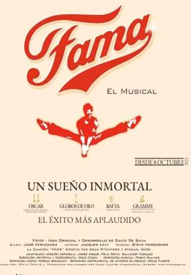 Cartel de Fama, el musical