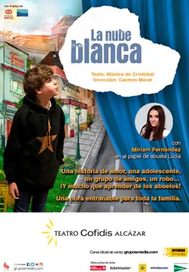 Cartel de La nube blanca