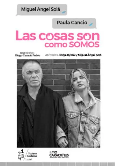 Cartel de Las cosas son como somos