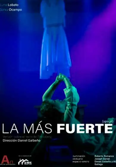 Cartel de Antinomia Teatro: La más fuerte