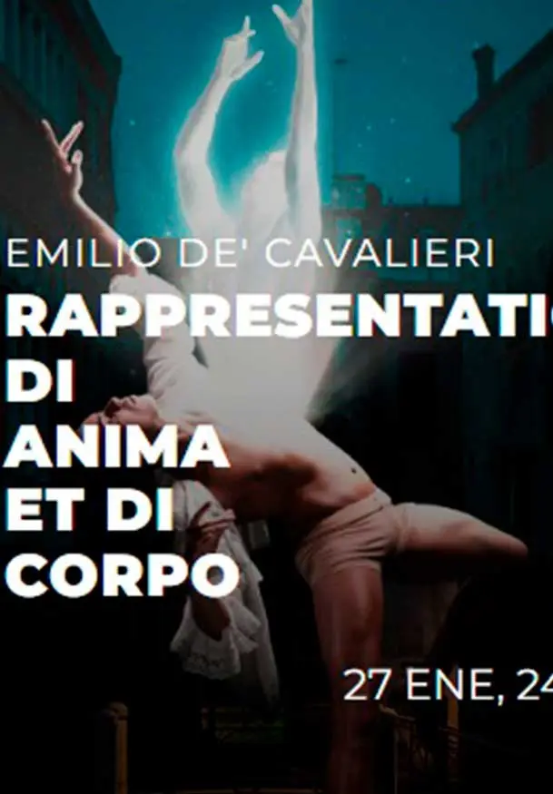 Cartel de Emilio de' Cavalieri: Rappresentazione di anima et di corpo