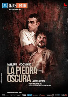 Cartel de La piedra oscura