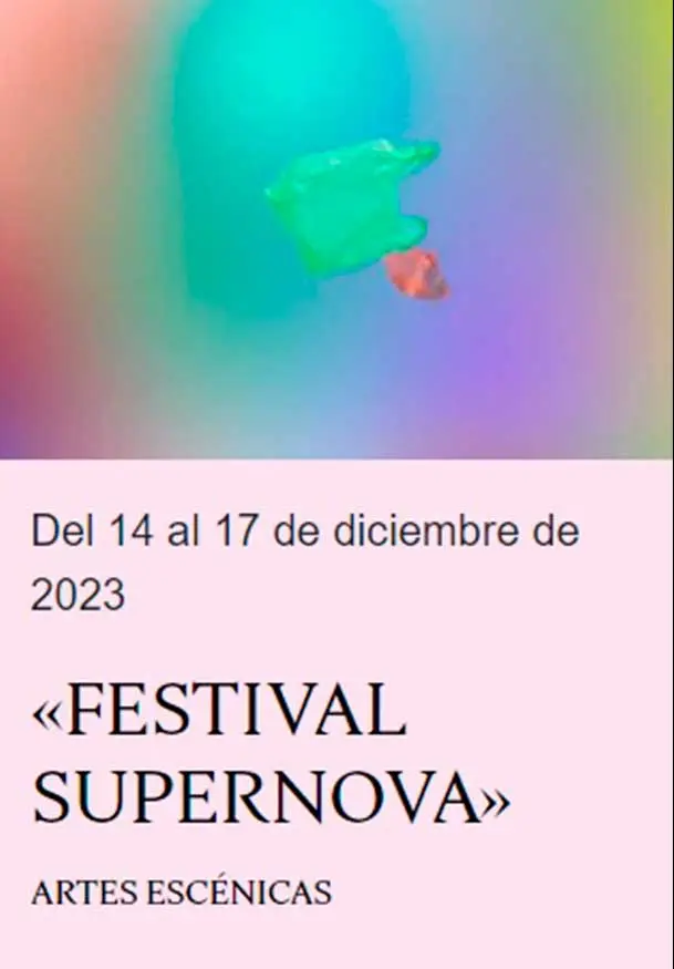 Cartel de Festival Supernova