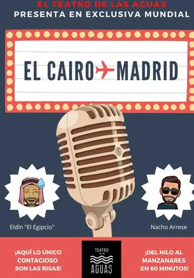 Cartel de El Cairo-Madrid