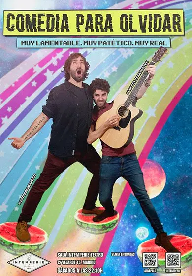 Cartel de Comedia para olvidar